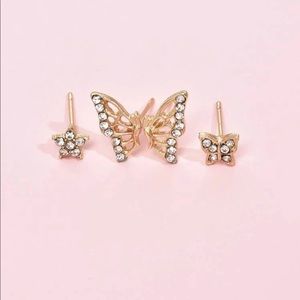 Butterfly Stud Earrings
